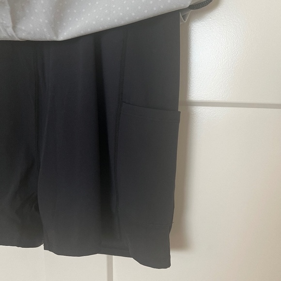 Abercrombie & Fitch Traveler Mini Dress - Black Polka Dot - Size MP - Picture 5 of 5